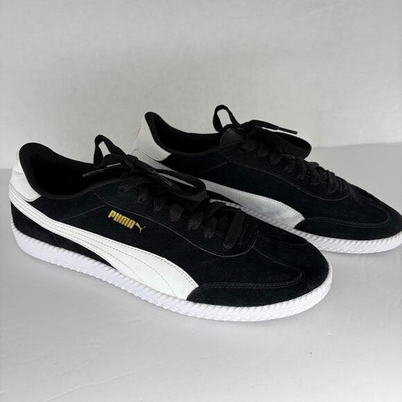 Puma Astro Cup Suede Sneakers Black White Gold Men\'s Size 11 main image 10